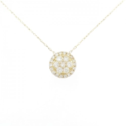 Dây chuyền kim cương K18YG 0.30CT - Hàng hiệu Chính hãng