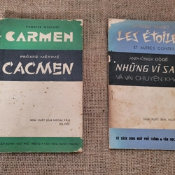 Truyện song ngữ Pháp- Việt , 2 cuốn : Carmen, Những vig sao 