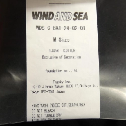 Áo khoác WINDANDSEA BATMAN - Hàng hiệu Authentic 892558