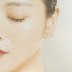 K18YG Bông tai - Hàng hiệu Chính hãng 866856