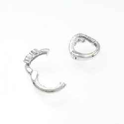 K18WG Bông tai kim cương ba viên 0.50CT - Hàng hiệu Chính hãng 874030