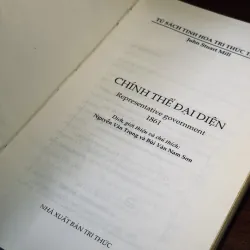 Chính thể đại diện - John Stuart Mill (Bìa cứng) 747383