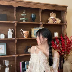 Set áo bánh bèo ren và 2 dây 789709