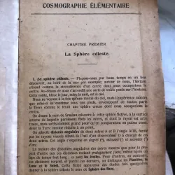 Cosmographie Classe de Philosophie  1027775