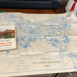 LƯỢC KHẢO ĐƯỜNG PHỐ HẢI PHÒNG, CÓ KÈM BẢN ĐỒ (XB 1993) 492289