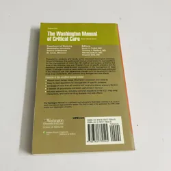 📚 THE WASHINGTON MANUAL OF CRITICAL CARE 593717