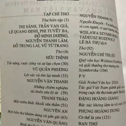 TẠP CHÍ THƠ 2016 556849