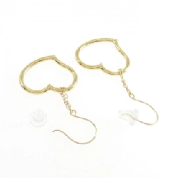 K18YG Bông tai hình trái tim - Hàng hiệu Chính hãng 870200