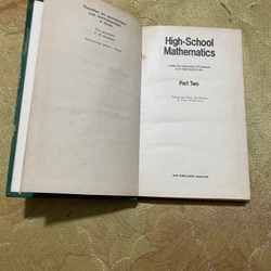 HIGH-SCHOOL MATHEMATICCS Under the editorship of Professor G.N. YAKOVLEV,D.Sc. 543654