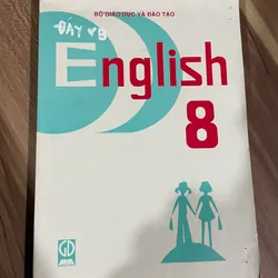 English 8, 8 SÁCH HỌC SINH, in năm 1984