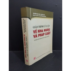 Giáo trình lý luận về nhà nước và pháp luật mới 80% ố bẩn nhẹ 2017 HCM2811 PGS.TS. Nguyễn Minh Đoan GIÁO TRÌNH, CHUYÊN MÔN