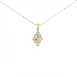 Dây chuyền kim cương K18YG 0.30CT - Hàng hiệu Chính hãng