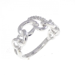 Nhẫn kim cương K10WG 0.04CT