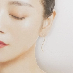 Bông tai cubic zirconia 4゜C 665423