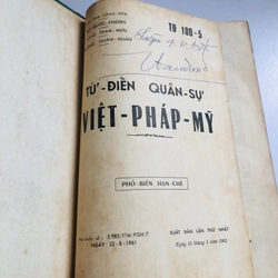 📖 TỪ ĐIỂN QUÂN SỰ VIỆT – PHÁP – MỸ 1962 552527
