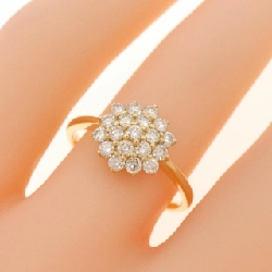 Nhẫn kim cương K18YG 0.50CT 669201