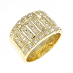 Nhẫn kim cương K18YG 0.57CT - Hàng hiệu Authentic