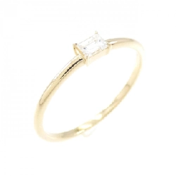 Nhẫn kim cương K18YG 0.10CT - Hàng hiệu chính hãng