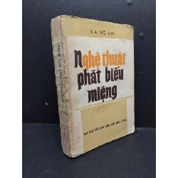 [Phiên Chợ Sách Cũ] Nghệ thuật phát biểu miệngsách xưa 1984 2303