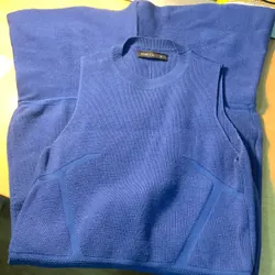 Váy công sở,đuôi cá nhẹ…  AMIGO, size S, xanh tím than 728199