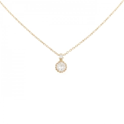 K18PG Dây chuyền kim cương 0.205CT - Hàng hiệu Chính hãng