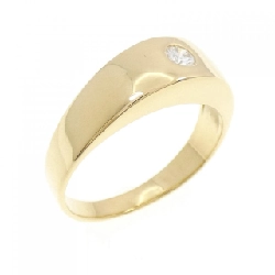 Nhẫn kim cương 750YG - Hàng hiệu Authentic