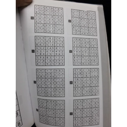 Cờ ô số sudoku 1 mới 80% ố nhẹ 2016 HCM2809 Vũ Hoàng KỸ NĂNG 339839