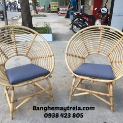 Ghế đơn mây tròn 462683