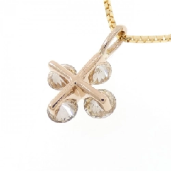 K18PG/K18YG Dây chuyền kim cương 1.50CT - Hàng hiệu Chính hãng 857119