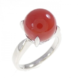 Nhẫn san hô PT900 9.6mm