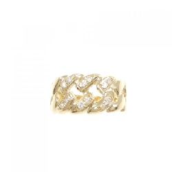 Nhẫn kim cương K18YG 0.085CT - Hàng hiệu Authentic 850290