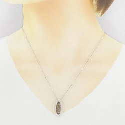 750WG/750BG/K18WG Pave Diamond Necklace 1.68CT - Hàng hiệu Chính hãng 860401