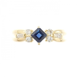 Nhẫn Sapphire K18YG 0.31CT - Hàng hiệu Chính hãng 850028