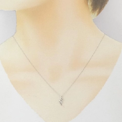 K18WG Dây chuyền kim cương 0.02CT - Hàng hiệu Chính hãng 856621