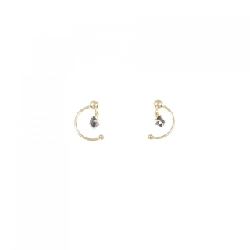 K18YG Sapphire Earrings - Hàng hiệu Authentic