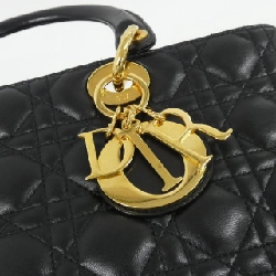 【Vintage】Christian Dior Lady Dior Large CAL44560 Bag 616508