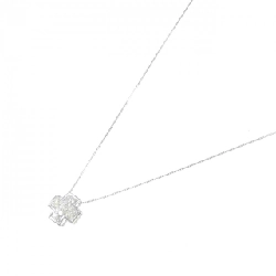 K18WG Dây chuyền kim cương chéo 0.30CT - Hàng hiệu Chính hãng 863093