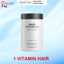 (Hàng CTY mới) Viên uống Vitamins Hair Codeage nhập khẩu Mỹ 120 viên 736882