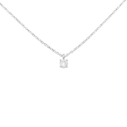 Tiffany Solitaire Necklace - Hàng hiệu Authentic