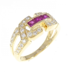 Nhẫn Ruby K18YG 0.27CT
