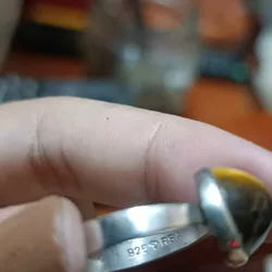 Nhẫn bạc đá mắt hổ  559310