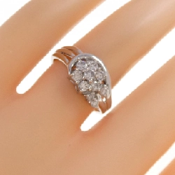 Nhẫn kim cương hoa PT900 0.50CT - Hàng hiệu Authentic 853684