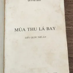 Tiểu thuyết MÙA THU LÁ BAY (Quỳnh Dao) - 418 trang 778227