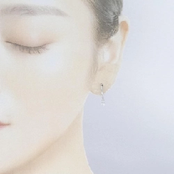 K18WG Bông tai kim cương 0.20CT - Hàng hiệu Chính hãng 869506