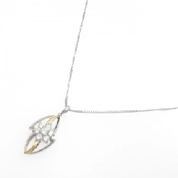 K18/PT/PT850 Hoa Kim Cương Dây Chuyền 1.06CT - Hàng hiệu Chính hãng 856946