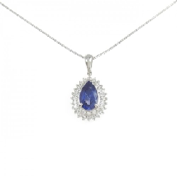 Dây chuyền Sapphire PT900/PT850 2.02CT - Hàng hiệu Chính hãng