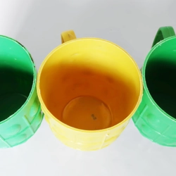 Lô 03 ly uống bia nhựa mini trong bộ chơi đồ hàng xưa phiên bản tuổi thơ 9x 454825