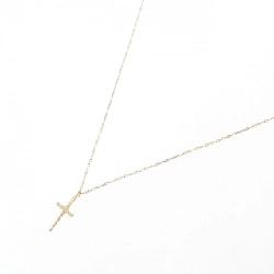 K18YG Dây chuyền hình chữ thập - Hàng hiệu Authentic 861315