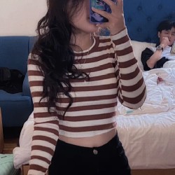 Áo croptop tay dài