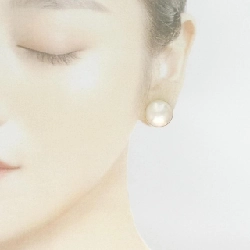 K18YG Mabe Pearl Bông tai - Hàng hiệu Chính hãng 872153